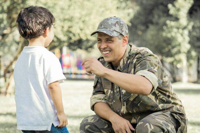 bigstock-Happy-Military-Father-Meeting–408393779